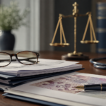 Legal And Medical Documents On A Desk For A Mesothelioma Wrongful Death Claim..